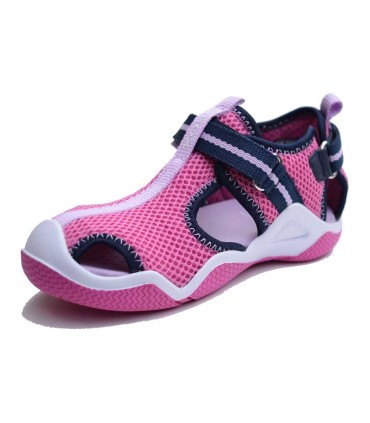 Sandalia Geox Wader Rosa/Azul | La Granota