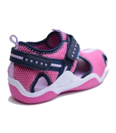 Sandalia Geox Wader Rosa/Azul | La Granota