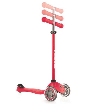 Patinete Globber Primo Rojo | Patinetes 3 ruedas en La Granota
