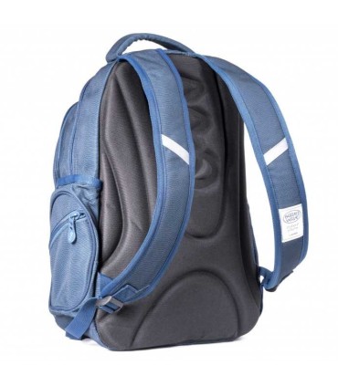 Mochila Ocean's Wave Multizipper Azul Olas | La Granota