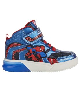 Bota Deportiva Niño Geox Grayjay Spider-Man Luces | La Granota