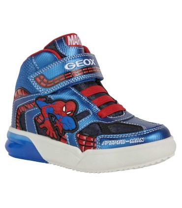Bota Deportiva Niño Geox Grayjay Spider-Man Luces | La Granota