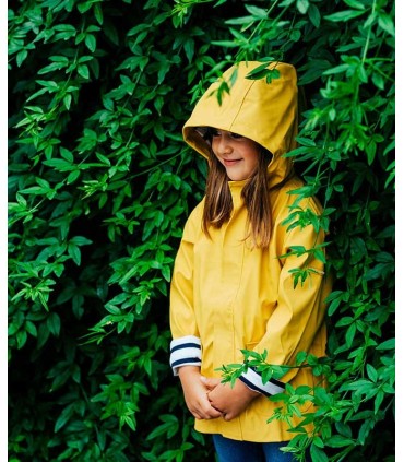 Chaqueta Impermeable Igor Euri Amarillo Chubasquero Niño | La Granota