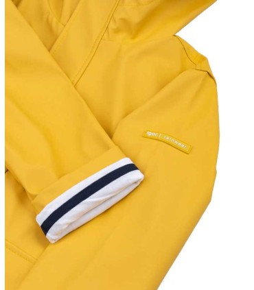 Chaqueta Impermeable Igor Euri Amarillo Chubasquero Niño | La Granota