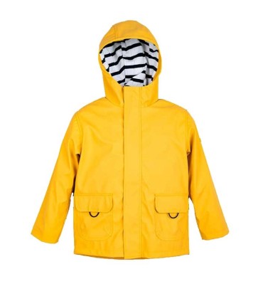 Chaqueta Impermeable Igor Euri Amarillo Chubasquero Niño | La Granota