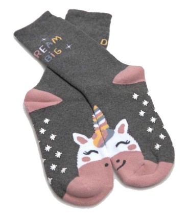 Calcetín Térmico Antideslizante Unicornio Ysabel Mora | La Granota