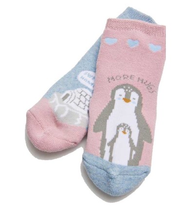 Calcetín Bebé Antideslizante Ysabel Mora Pack 2 Unidades | La Granota