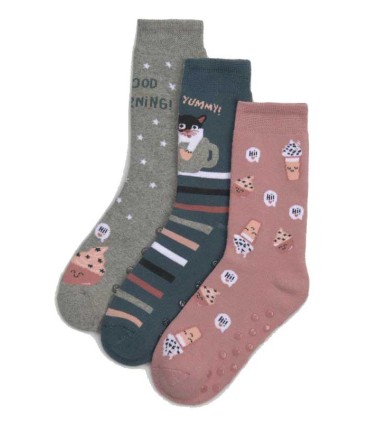 Calcetín Niña Térmico Antideslizante Ysabel Mora | La Granota