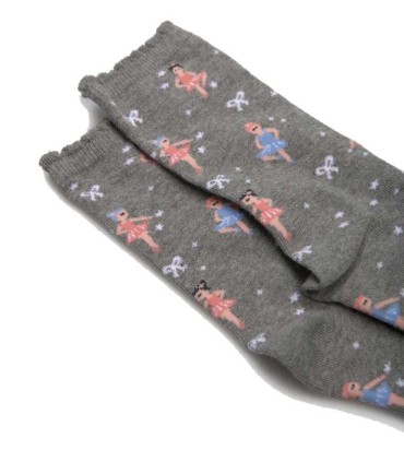 Calcetín Niña Pack de 2 Unidades Ysabel Mora | La Granota