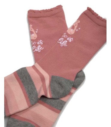 Calcetín Niña Pack de 2 Unidades Ysabel Mora | La Granota
