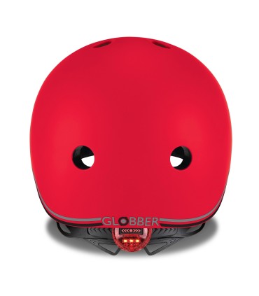 Casco para niño Globber Go Up Lights Rojo | La Granota