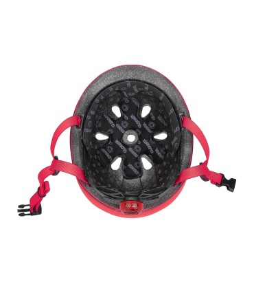 Casco para niño Globber Go Up Lights Rojo | La Granota
