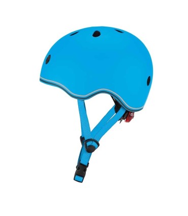 Casco Para Niños Globber Go Up Lights Azul Cielo | La Granota