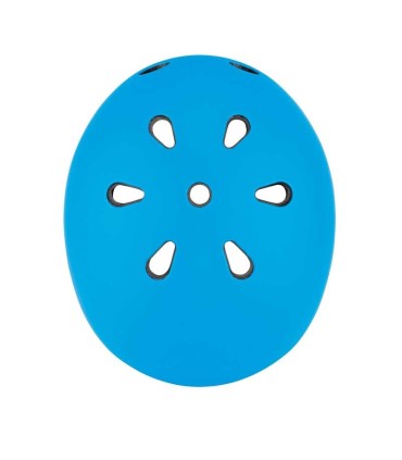 Casco Para Niños Globber Go Up Lights Azul Cielo | La Granota
