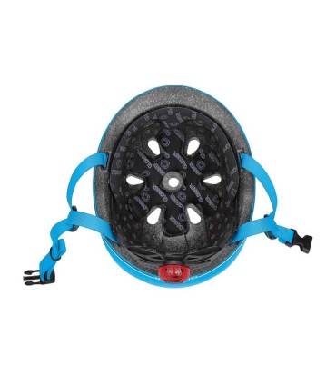 Casco Para Niños Globber Go Up Lights Azul Cielo | La Granota