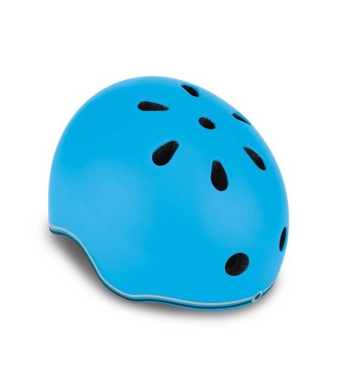 Casco Para Niños Globber Go Up Lights Azul Cielo | La Granota