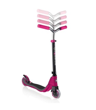 Patinete Globber Flow Fucsia y Negro | La Granota