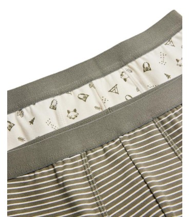 Bóxer Niño Ysabel Mora Pack 2 Tono Verde | La Granota