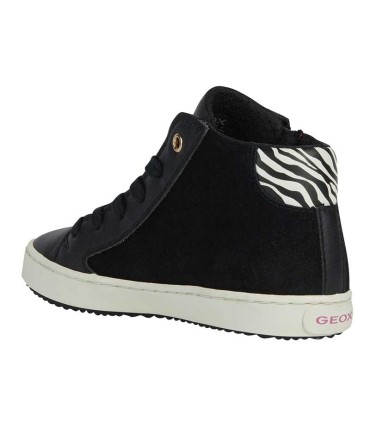 Bota Niña Geox Kalispera Black Fucsia | La Granota