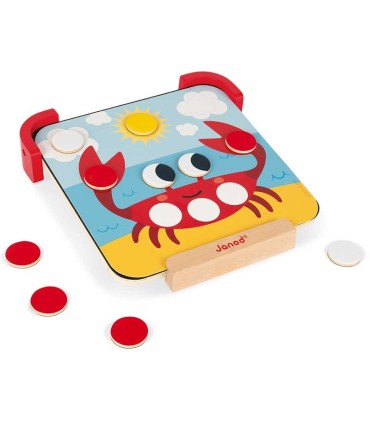 Aprendo los Colores Discos Magnéticos Janod | La Granota