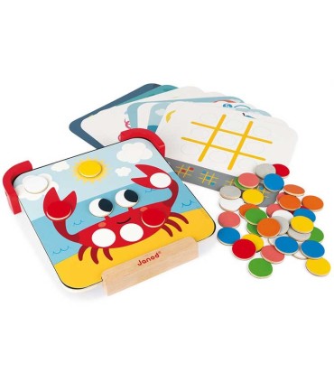 Aprendo los Colores Discos Magnéticos Janod | La Granota