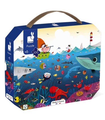 Puzzle El Mundo Submarino Janod 100 Piezas | Puzzles en La ...