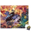 Puzzle Tierra De Dragones Janod 54 Piezas