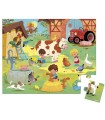 Puzzle Un Día En La Granja Janod 24 Piezas