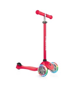Patinete Globber Primo Lights Rojo | La Granota