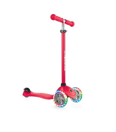 Patinete Globber Primo Lights Rojo | La Granota