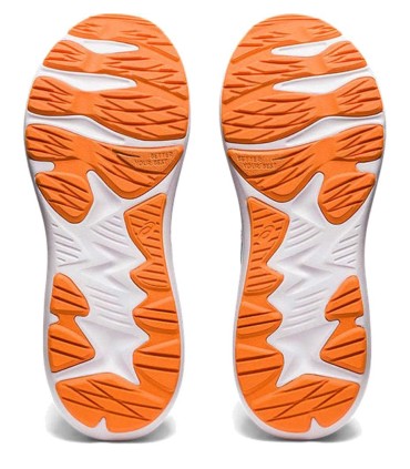 Deportiva Niño Asics Jolt 4 Island Blue/Sun Peach Cordones | La Granota