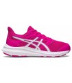 Deportiva Asics Jolt 4 Pink Rave/ White Cordones