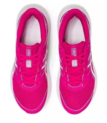 Deportiva Niña Asics Jolt 4 Pink Rave/ White Cordones | La Granota
