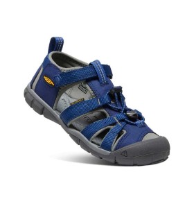 Sandalia Keen Seacamp II CNX Blue Depths/Gargoyle