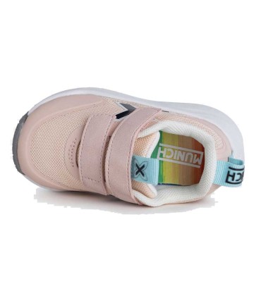 Zapatilla Deportiva Bebé Munich Cloe 03 Rosa | La Granota