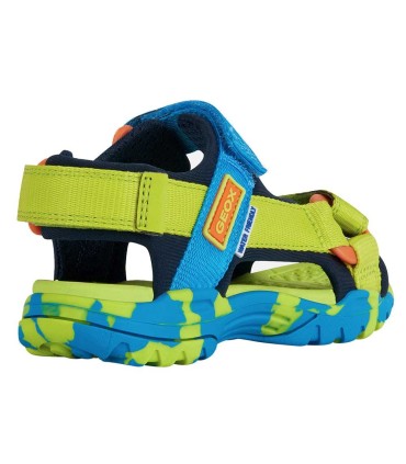 Sandalia Niño Geox Borealis Lime Sky | La granota
