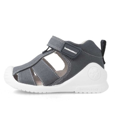 Sandalia de Lona Biomecanics Azul Marino | La Granota