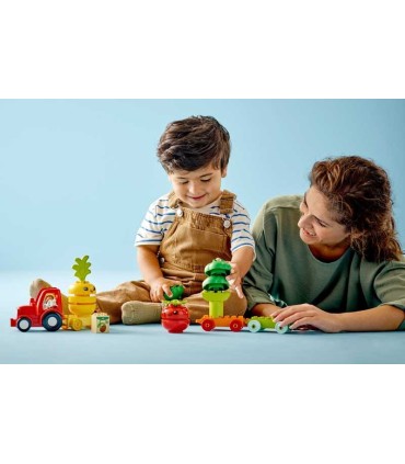 Tractor de Frutas y Verduras Lego 10982 | La Granota