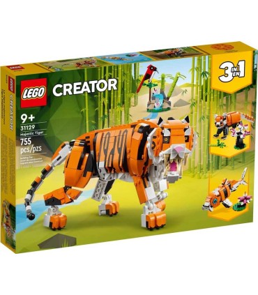 Tigre Majestuosos Lego 31129 | La Granota