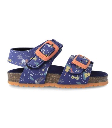 Sandalia Anatómica Azul Marino Champion | La Granota