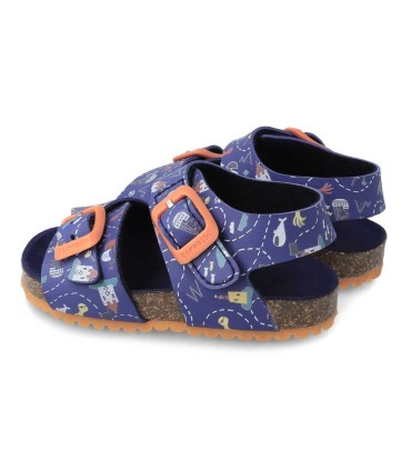 Sandalia Anatómica Azul Marino Champion | La Granota