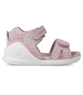 Sandalia Biomecanics Rosa y Blanca | La Granota