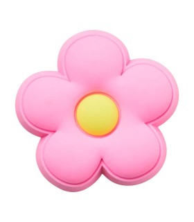 jibbitz Flor Rosa | La Granota
