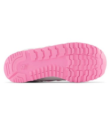 Deportiva Niña New Balance Gris y Rosa | La Granota