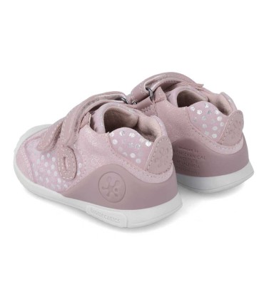 Bota Biomecanics Serraje Rosa Kiss y Purpurina | La Granota