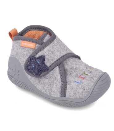 Zapatilla Biohome Gris Little Star | La Granota