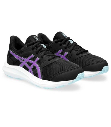 Deportiva Niño Asics Jolt 4 GS Black-Cyber Grape Junior | La Granota