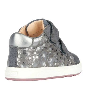 Bota Bebé Geox Biglia Grey/Silver | La Granota