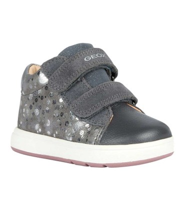Bota Bebé Geox Biglia Grey/Silver | La Granota