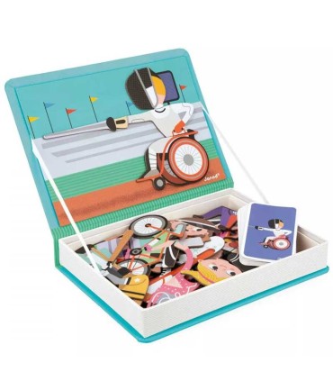 Libro Magnético Deportes Janod | La Granota